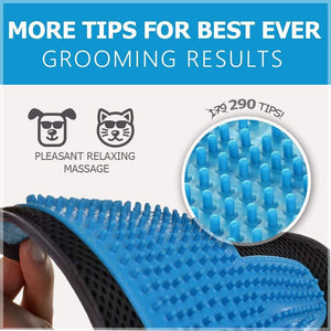 2-in-1 Pet Deshedding Tool For All Pets and Fur