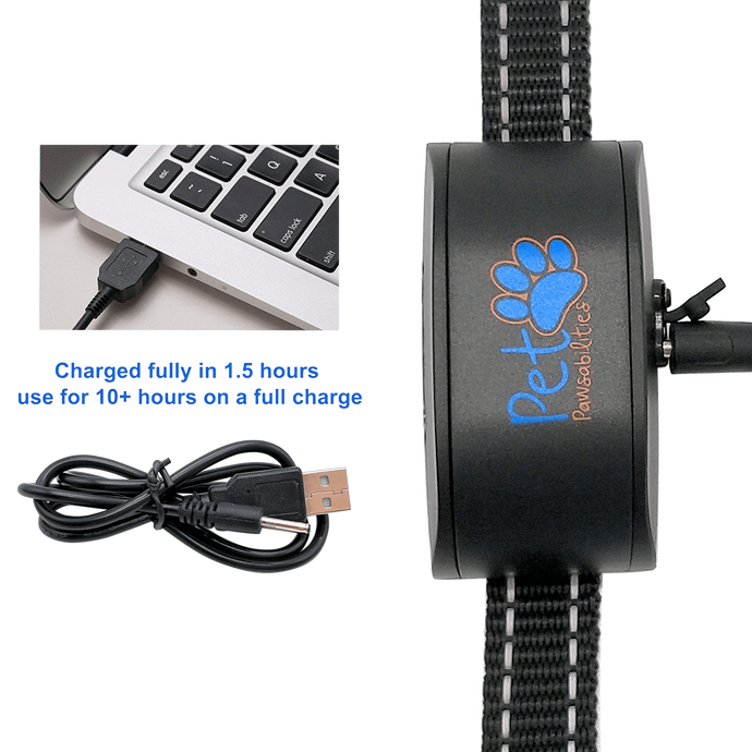 No Shock Bark Collar Humane Bark Collar Pet Pawsabilities