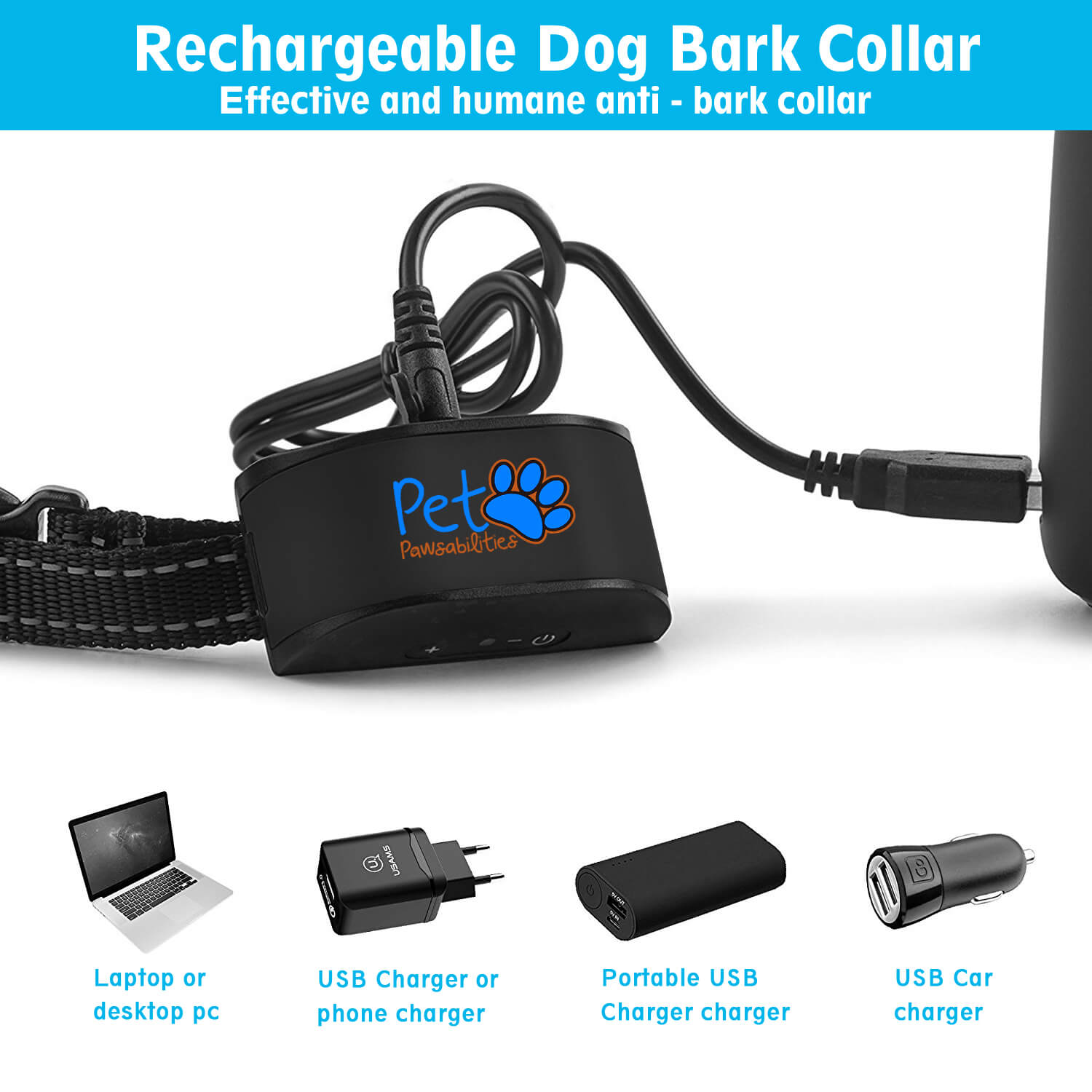 PetPawsabilities™ BarkControl Collar