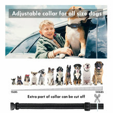 Load image into Gallery viewer, No Shock Humane Rechargeable Water Resistant Remote Control Collar, Sound &amp; Vibration Only, For 8-120lb dogs, Neck size 7in to 25in
