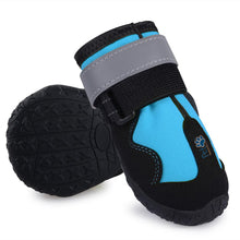 Load image into Gallery viewer, Durable Waterproof Dog Shoes, Extra Secure, Anti-Slip with Reflective Strap (Set of 4)
